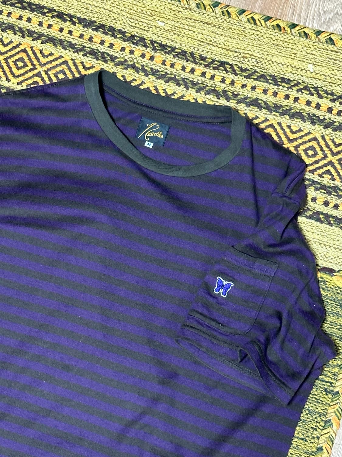 니들스 스프라이프 티셔츠 105사이즈 상품이미지2