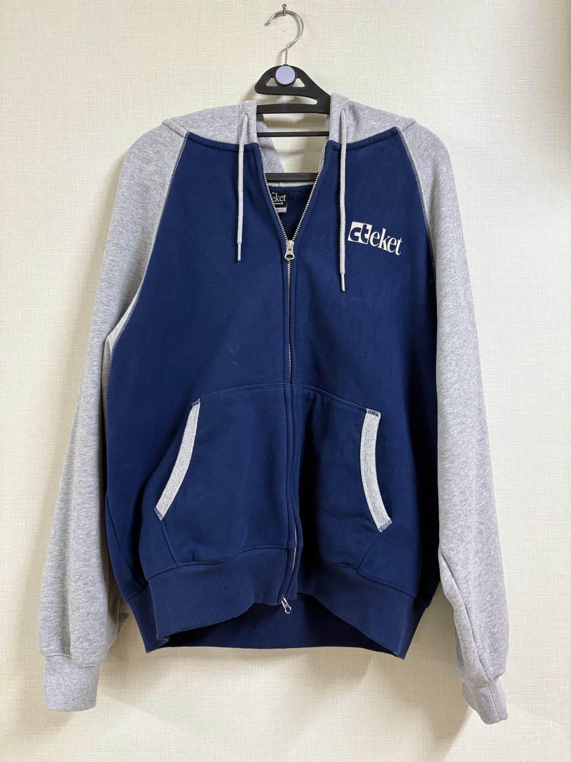 테켓 플랜집업 후디 M 상품이미지1