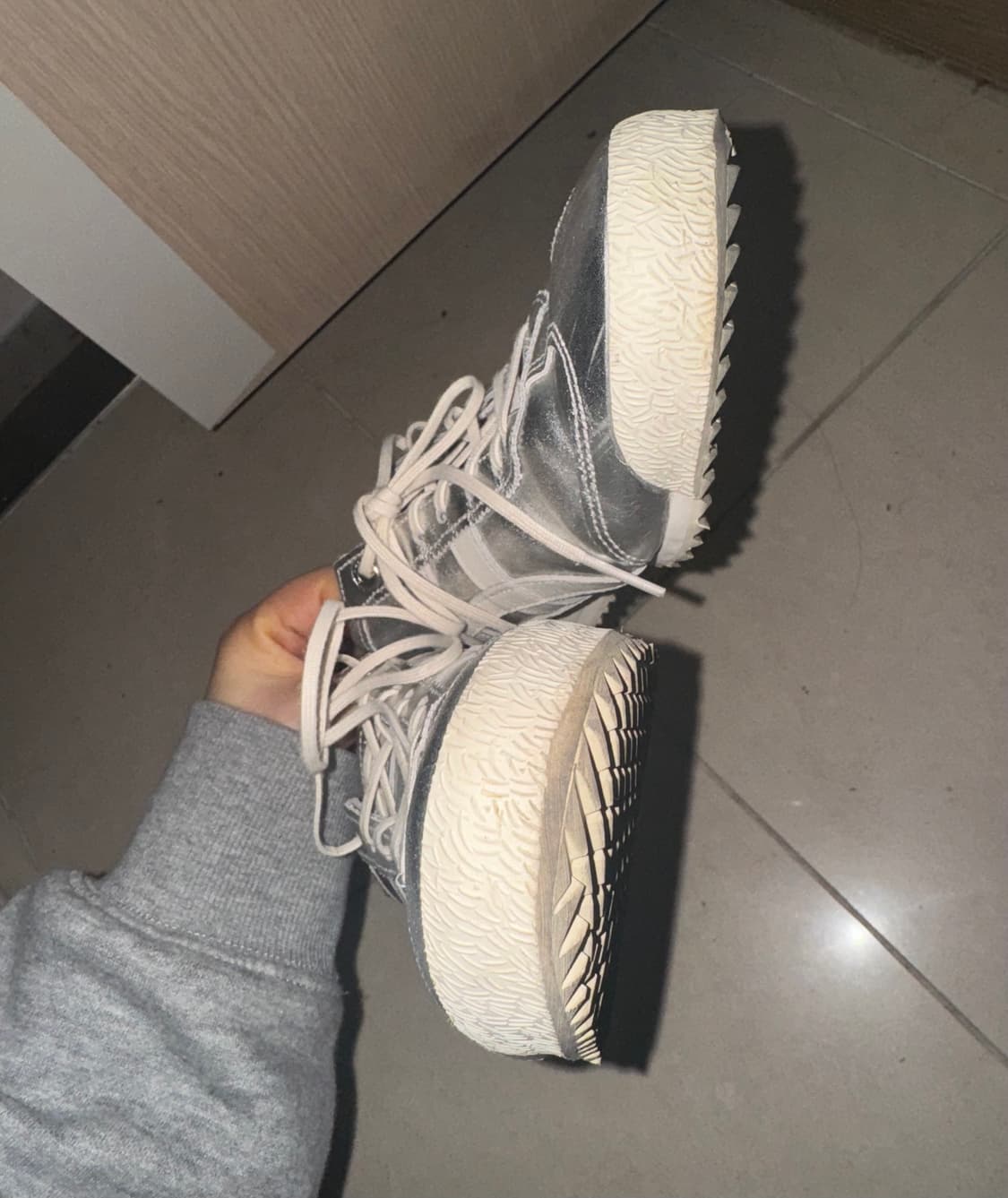 오니츠카 타이거 멕시코 66 실버230 상품이미지4