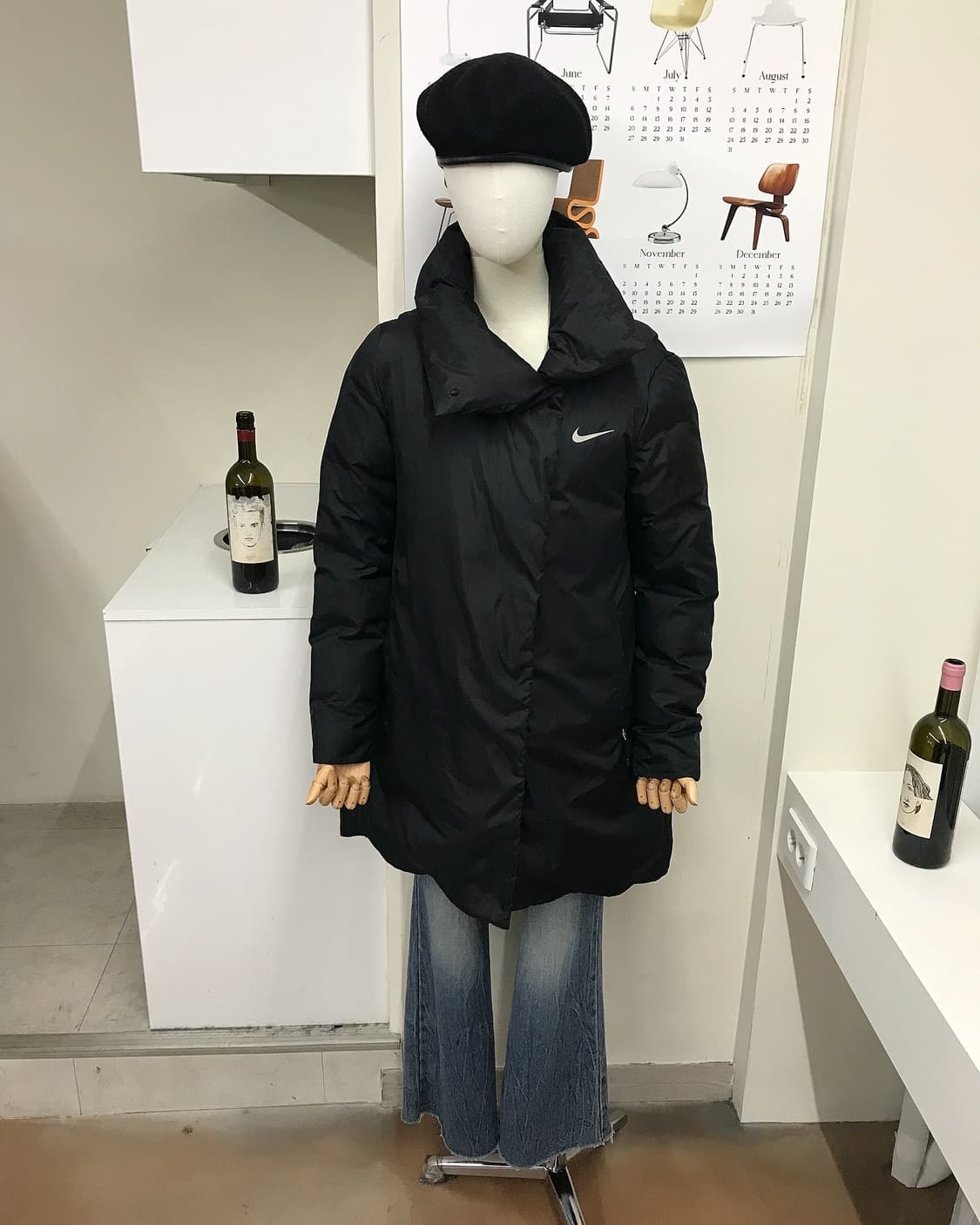 나이키 구스다운 하이넥 롱패딩 상품이미지6