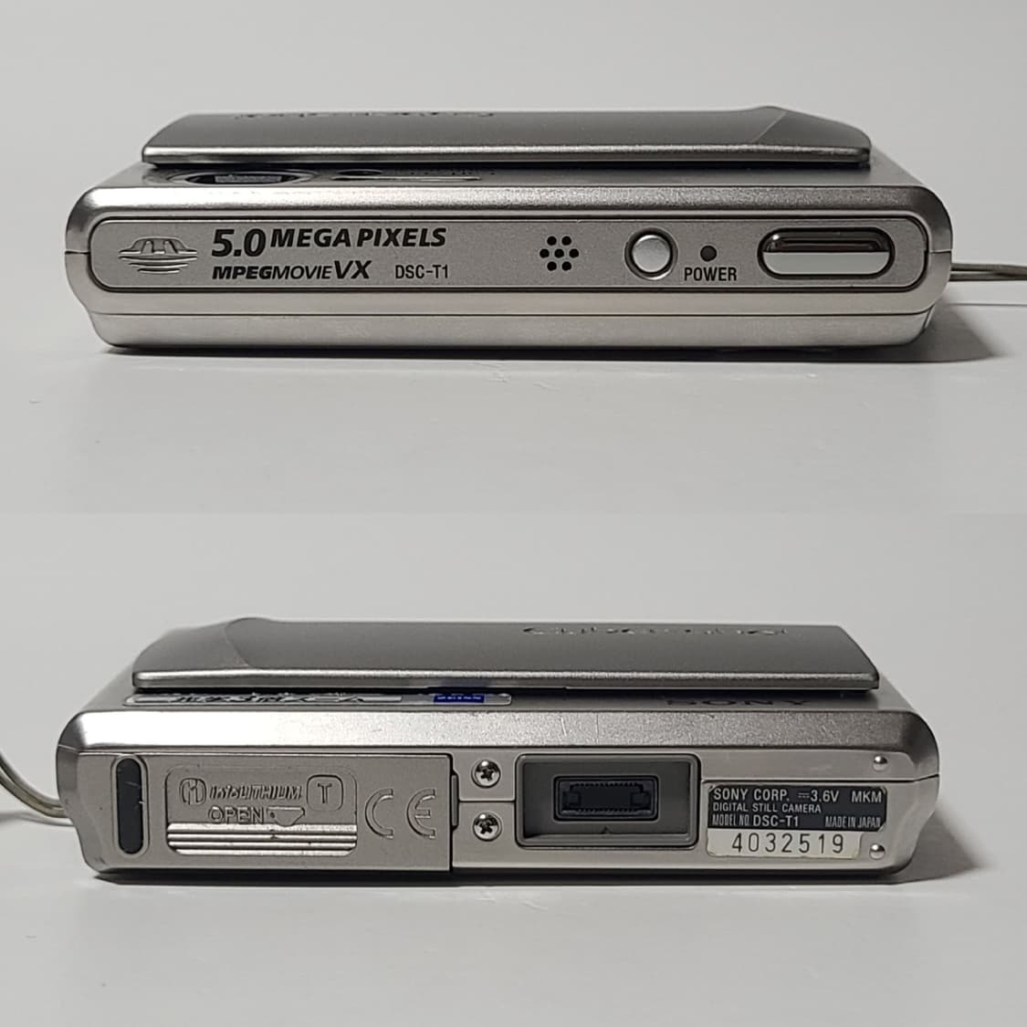 소니 사이버샷 DSC-T1 빈티지 디카 디지털 카메라 상품이미지5