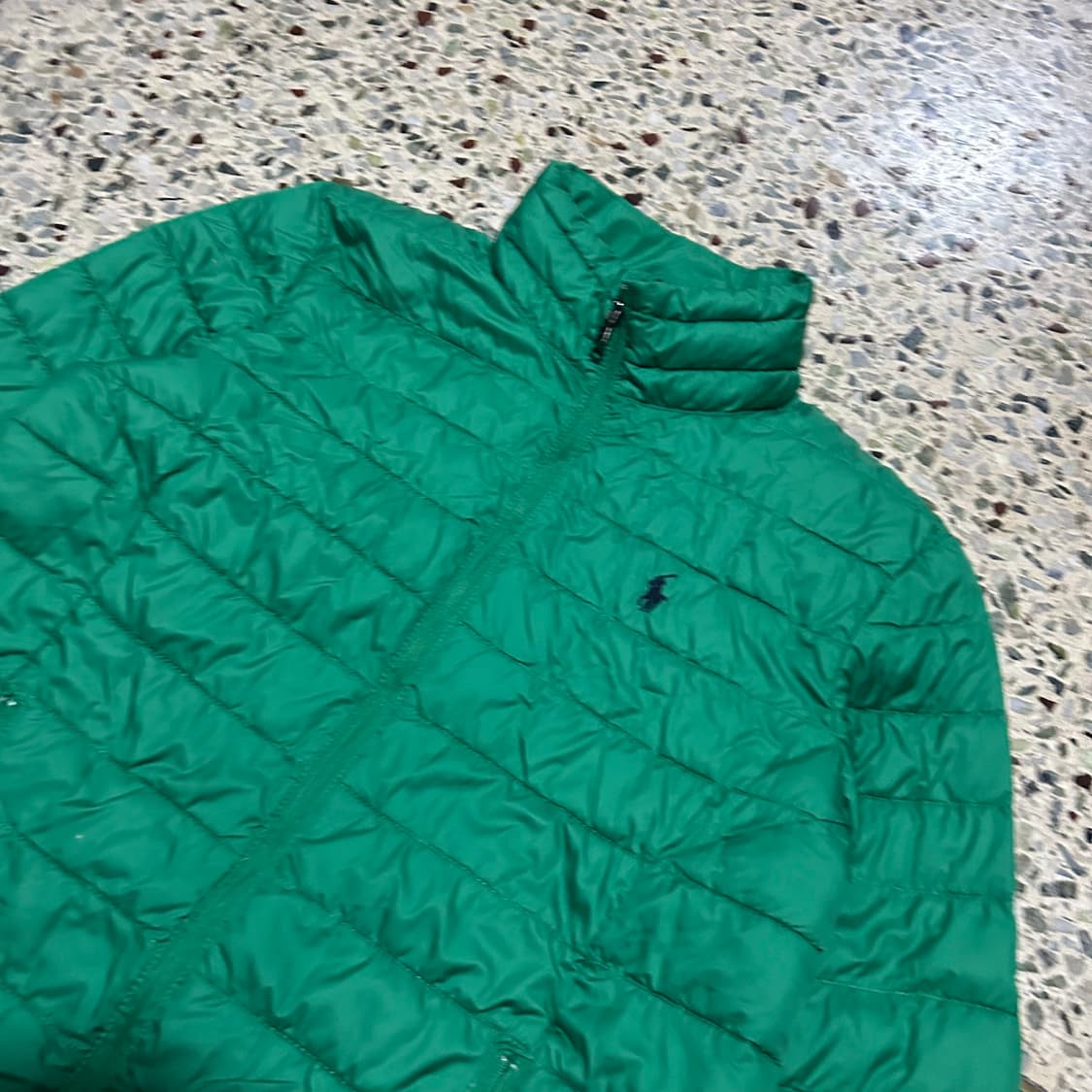 폴로 랄프로렌(POLO RalphLauren) 그린 경량 패딩 상품이미지2