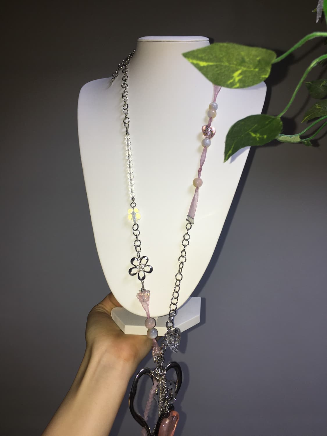 No. 51 / 개이쁜 치렁치렁 하트목걸이 상품이미지1