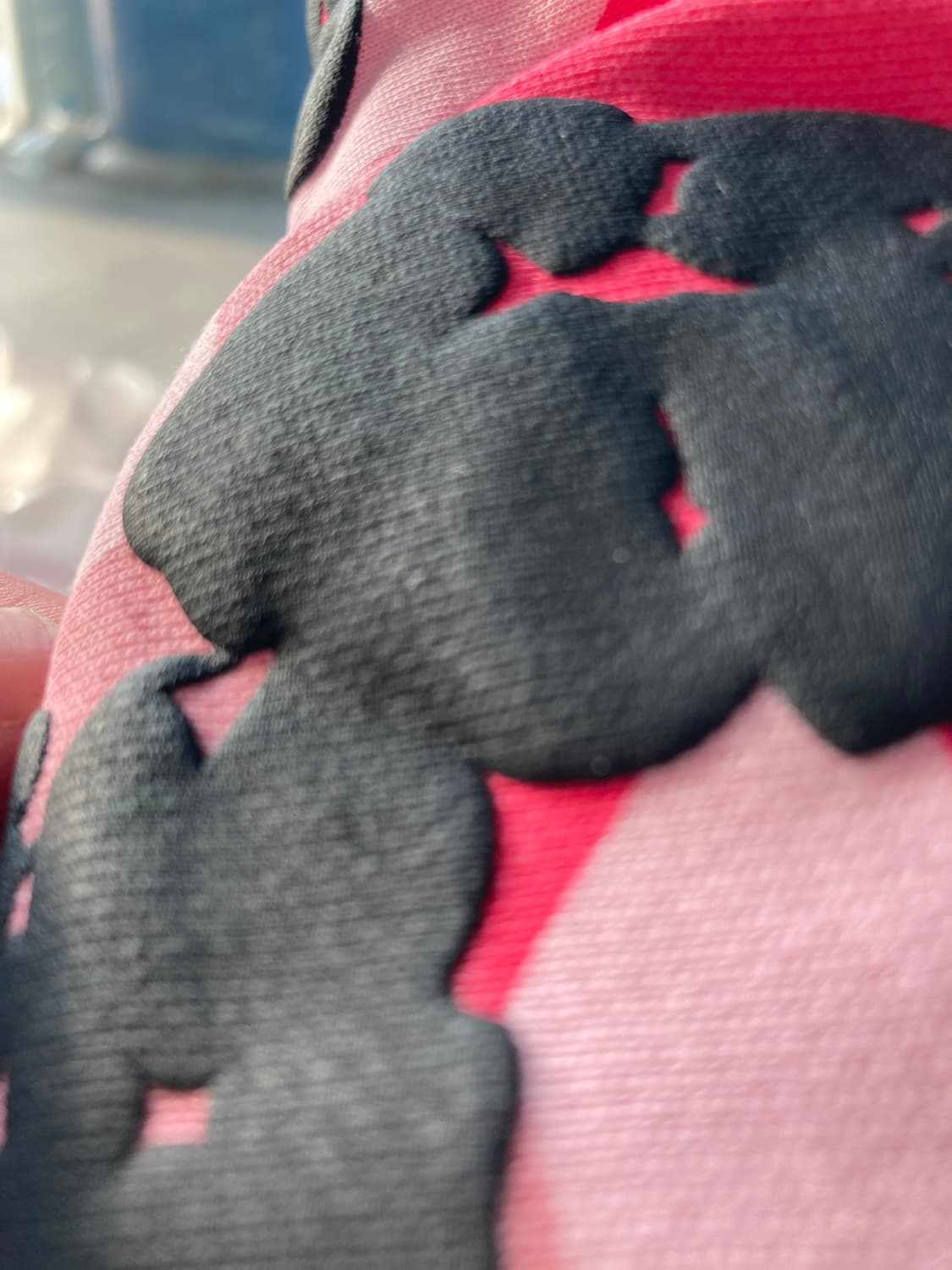 데님 티어스 핑크 카모 반바지 상품이미지3