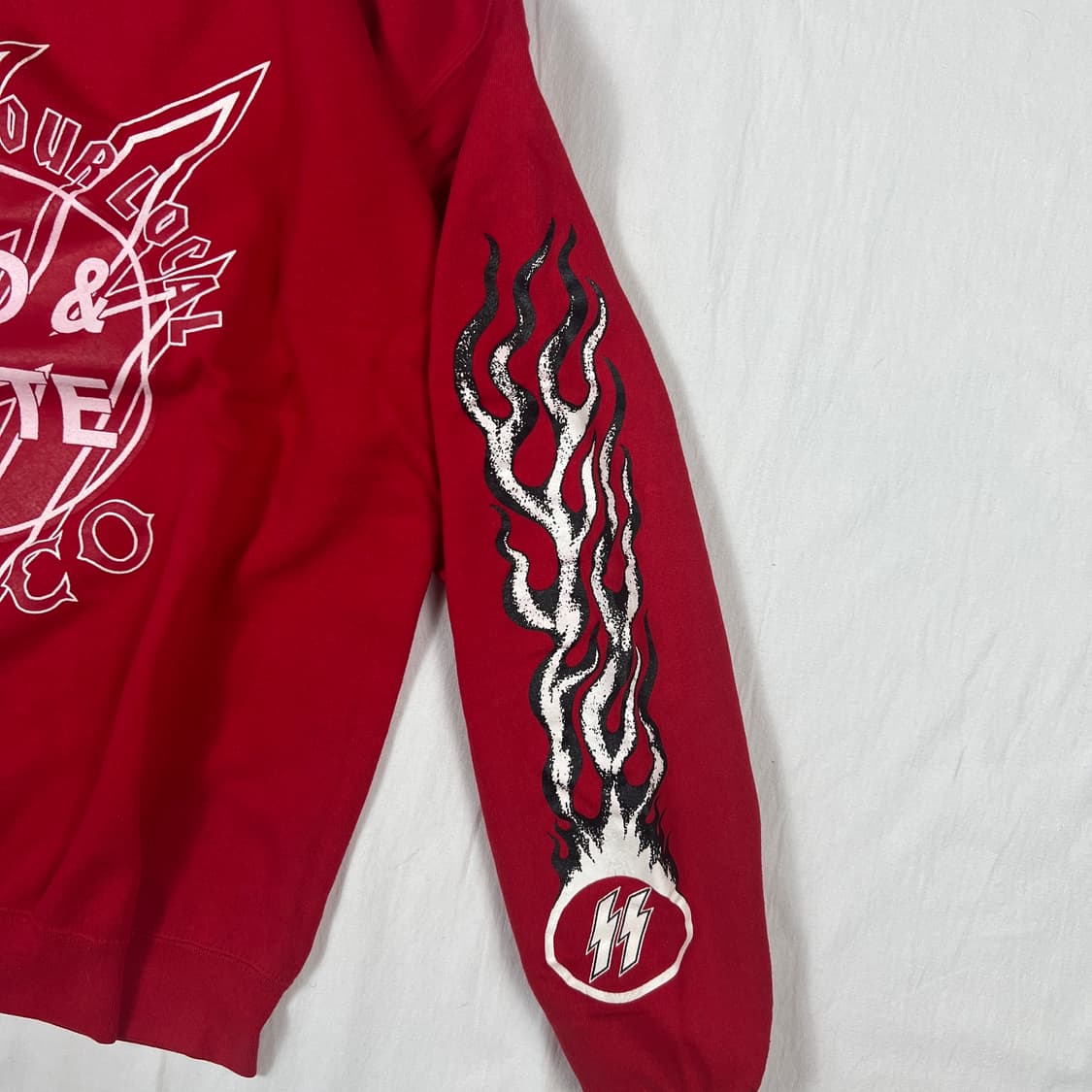 90‘s 프리스코 파이어 81 수포트 유어 로컬 맨투맨 상품이미지3