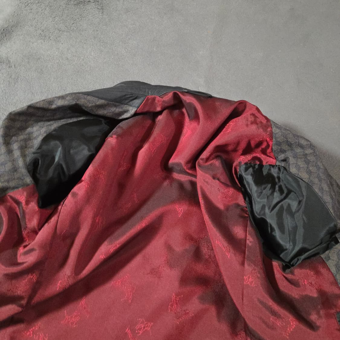 브리오니 레더 퀼팅 자켓 블레이저 M L 상품이미지9