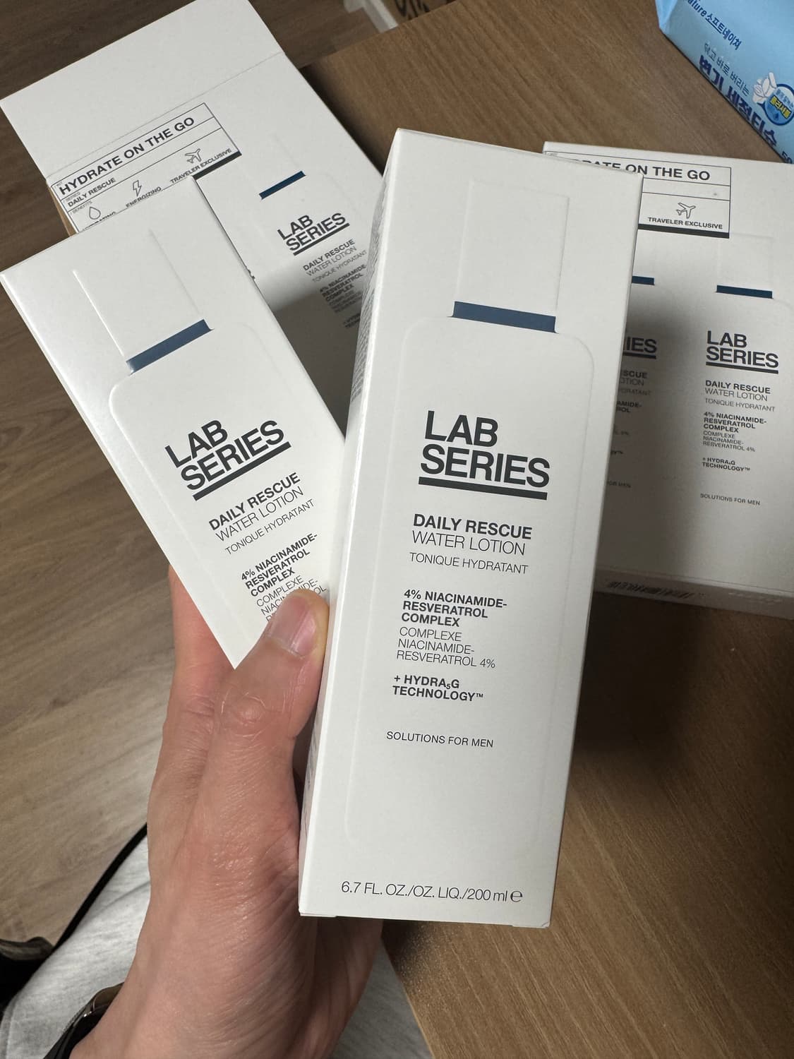 랩시리즈 워터로션 스킨 200ml 4개 판매 합니다 상품이미지1