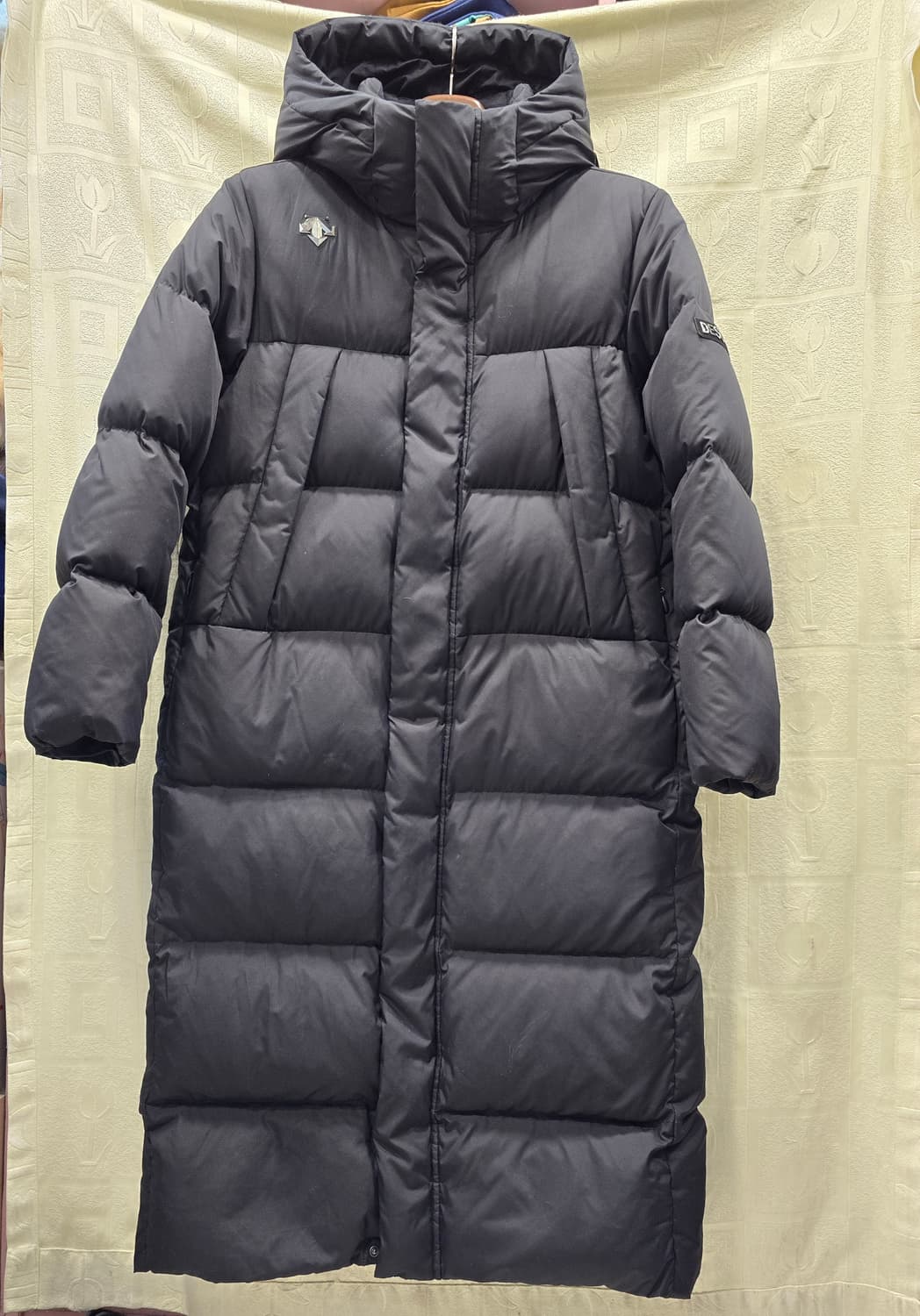 데상트 남성 벤치다운 구스다운 롱패딩 95 상품이미지1