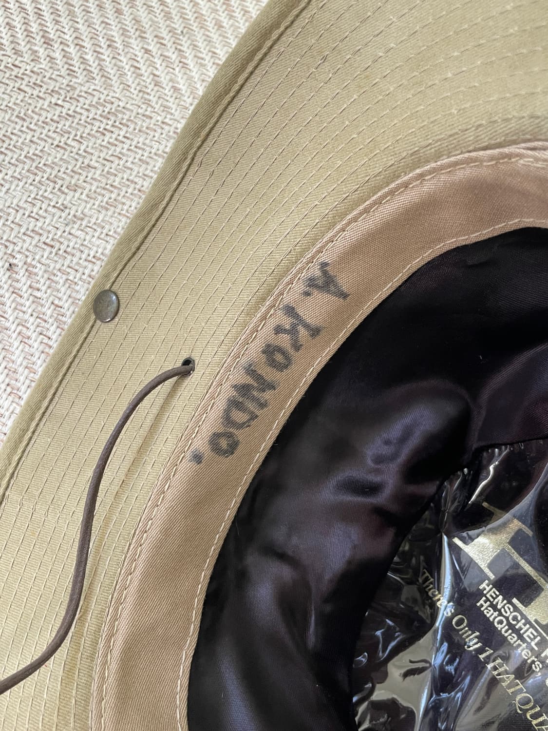 헨스첼  usa 카우보이 필드 브림 햇 상품이미지8