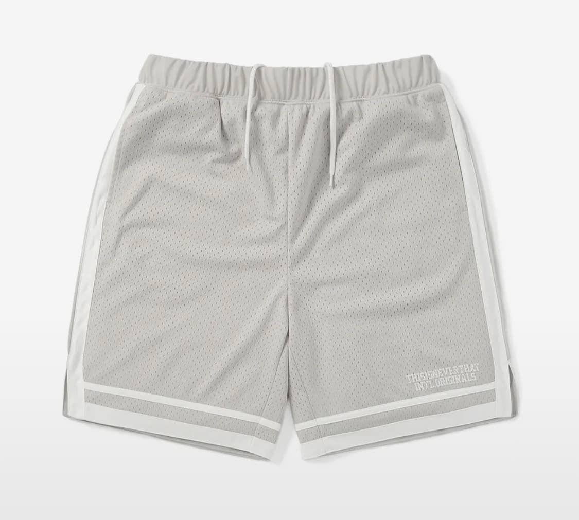 Mesh Basketball Short Silver 상품이미지1