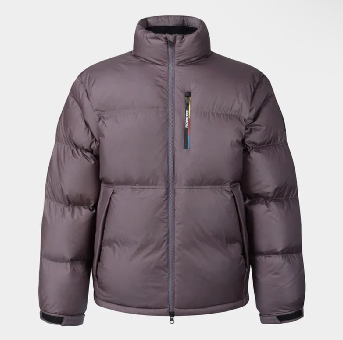 (새상품)살로몬 컨투어다운패딩S 퍼플그래이 상품이미지9