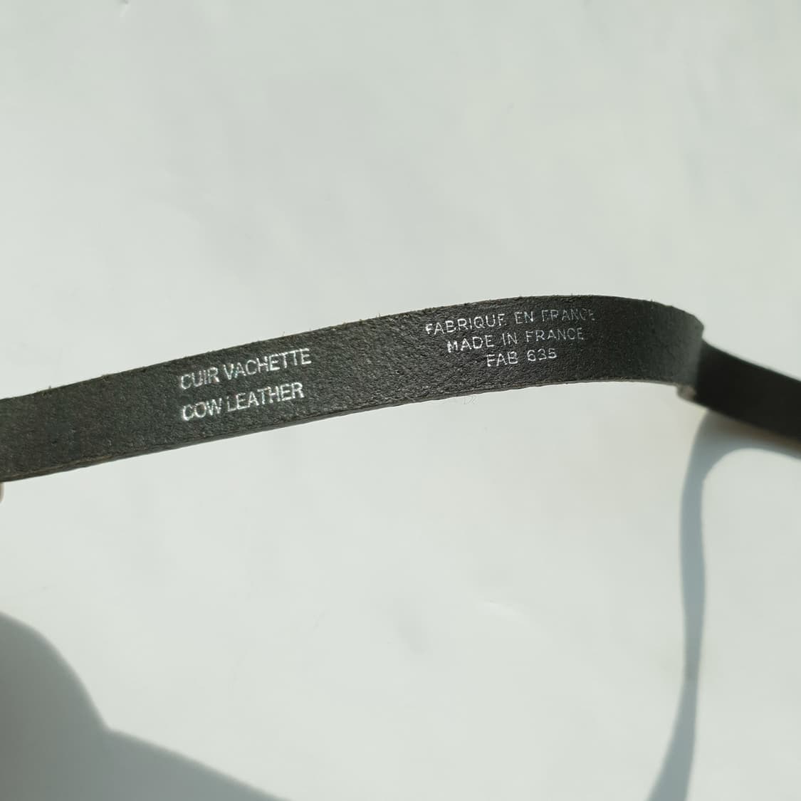 Agnès b leather belt 상품이미지7