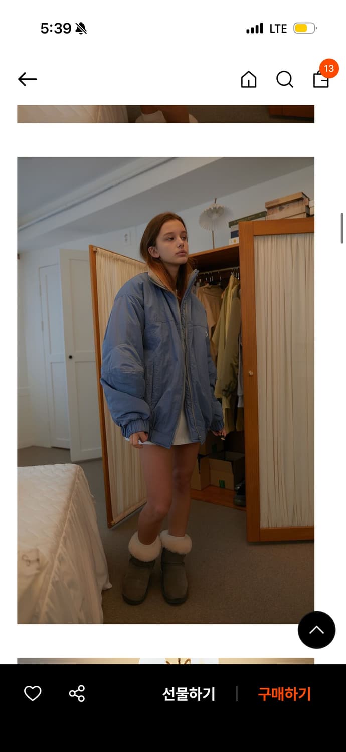 노컨텐츠 윈터점퍼 상품이미지2