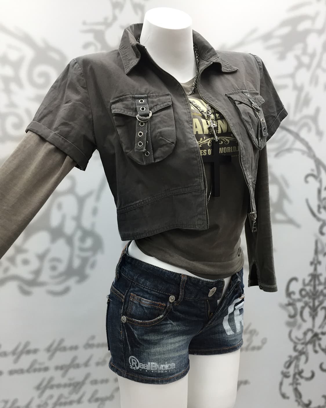 Grunge short jacket 상품이미지1