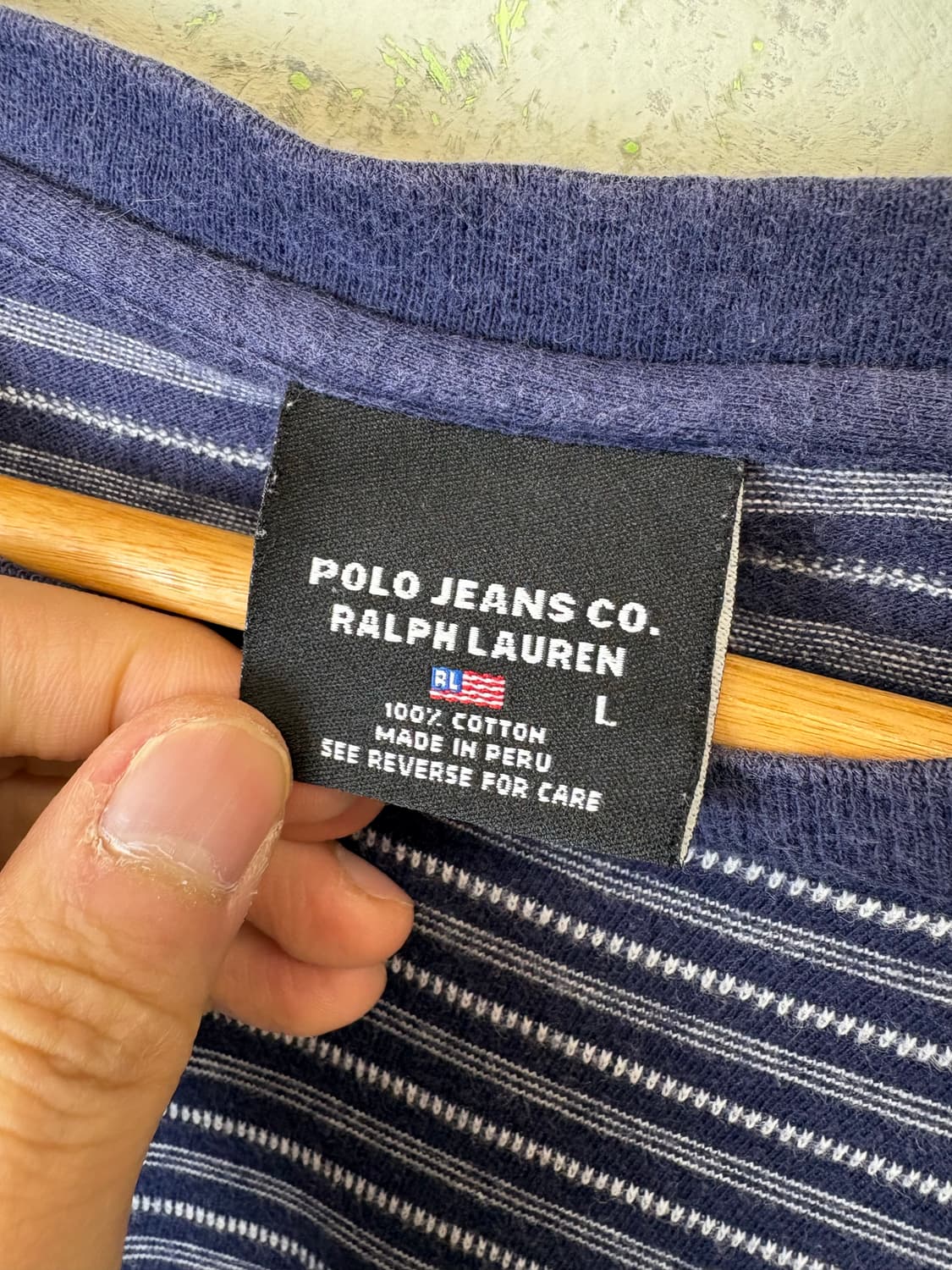 폴로랄프로렌 폴로진스 빈티지 스트라이프 반팔티 상품이미지6