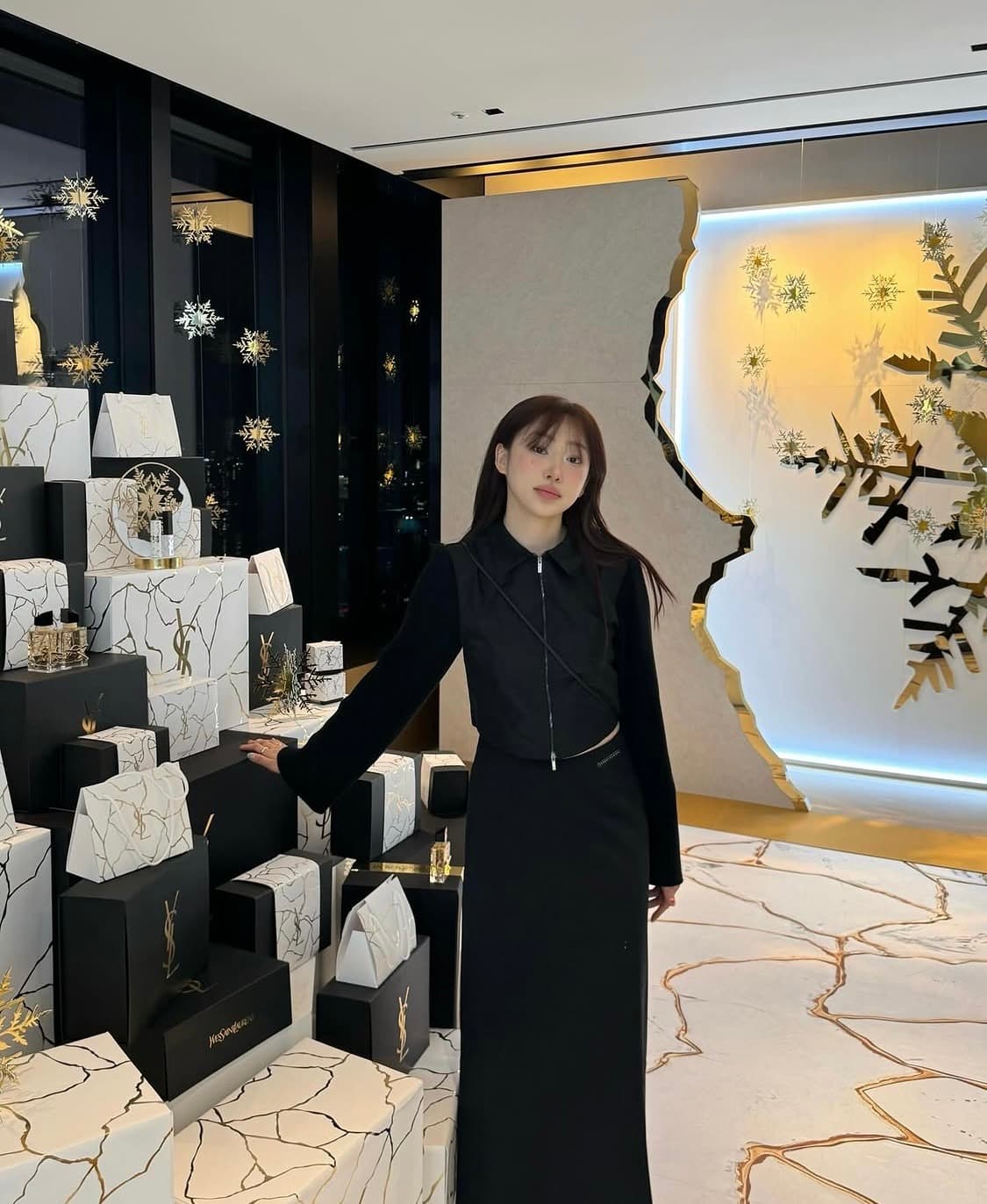 트리밍버드 Knit Sleeve Cropped Jacket 상품이미지2