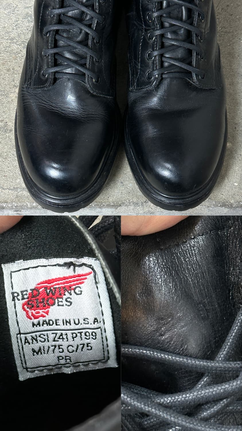 90's OG USA Made 레드윙 4473 파이어파이터 부츠 상품이미지9