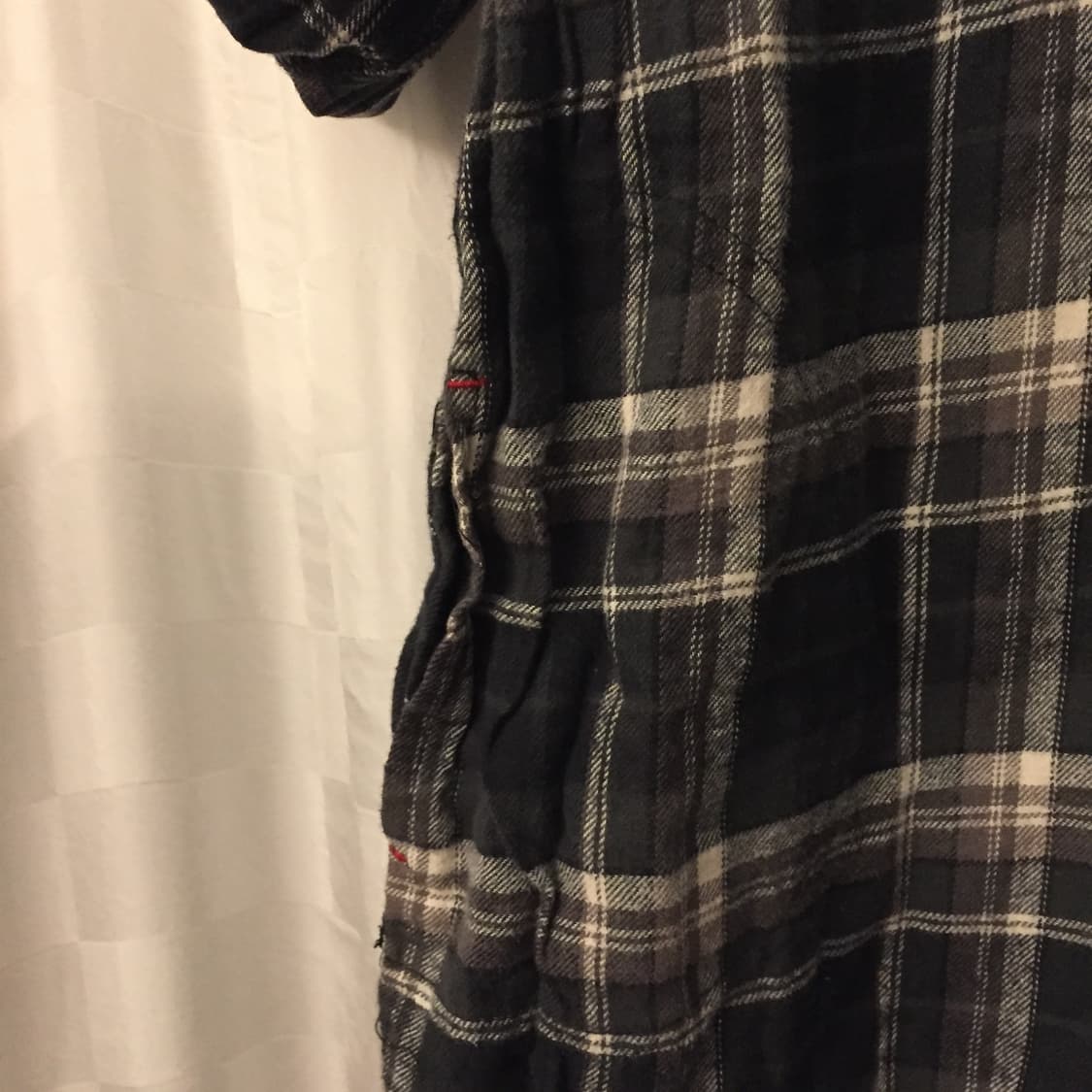 JPN Vintage 모리걸 사와코깔 레이어드 셔츠 원피스 상품이미지3