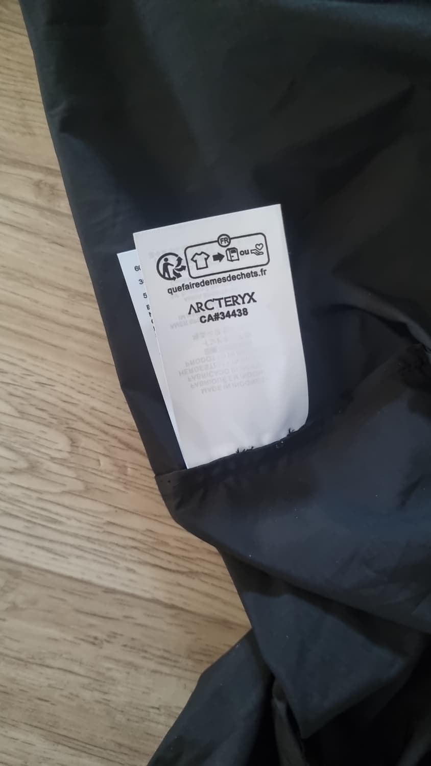 특가)아크테릭스 스쿼미시 후디블랙.   S/ M 상품이미지6