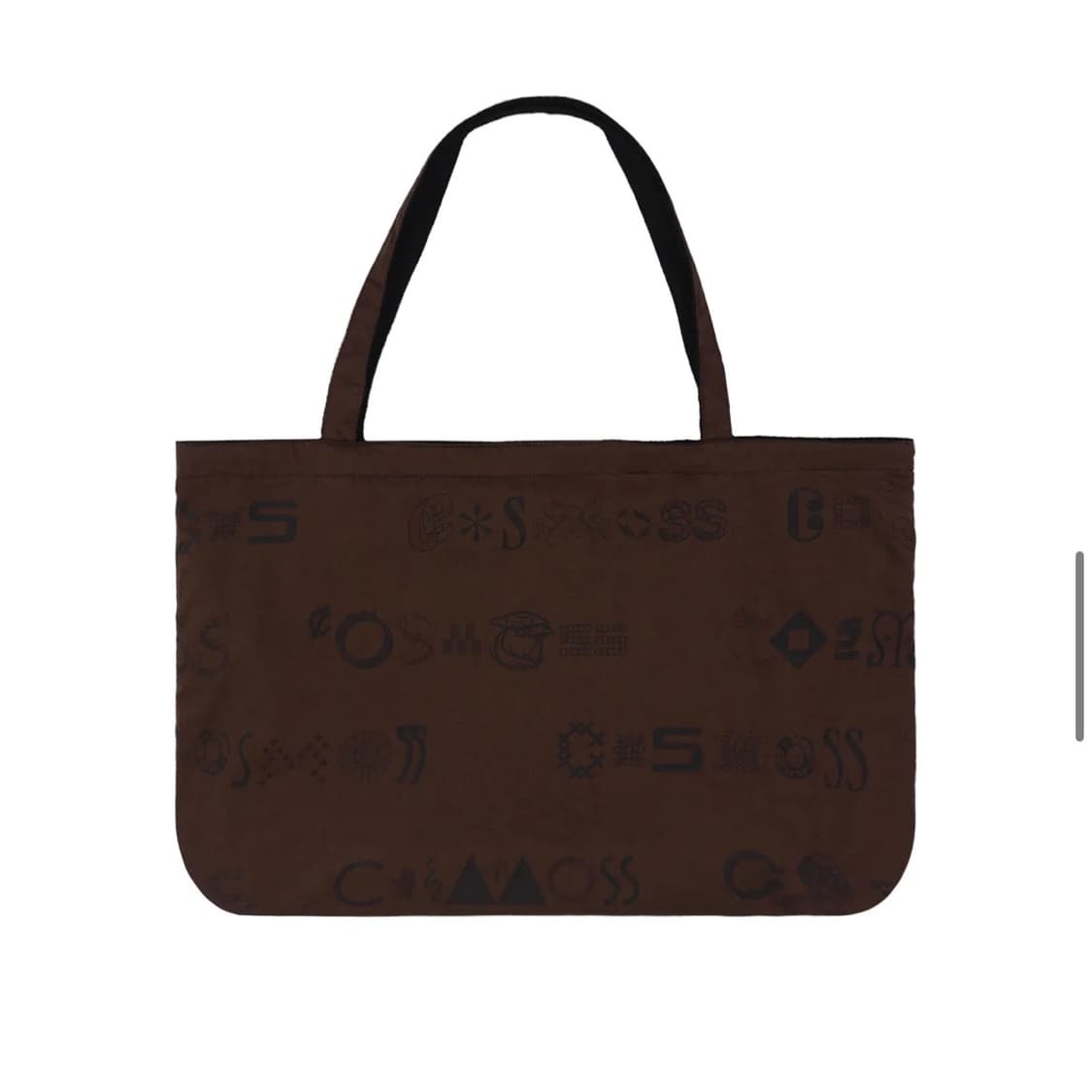 코스모스 DINGBAT GRAPHIC TOTE BAG(brown) 상품이미지1