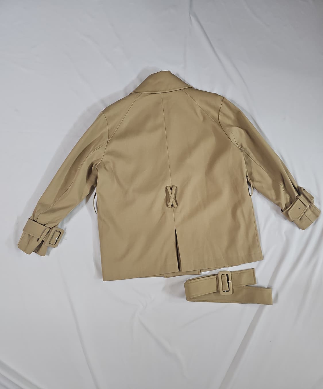 정가 73만원대) [1] ba&sh 바쉬 정품 하프 벨트 트렌치코트 상품이미지7