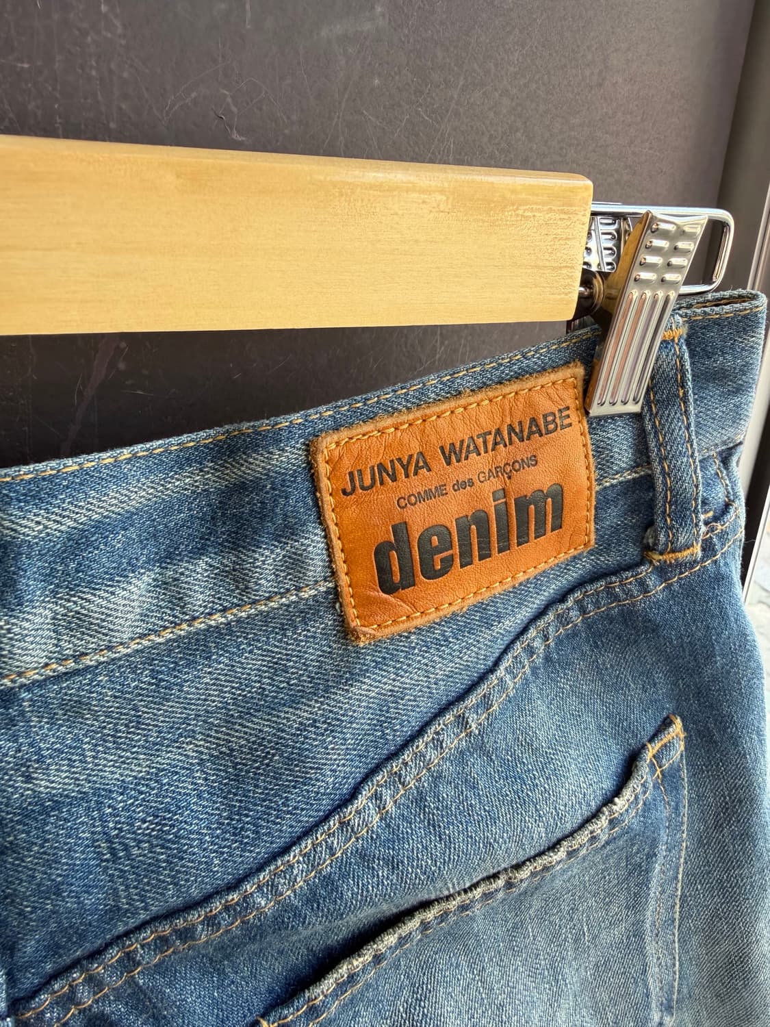 M/ 준야와타나베 10AW 플레어 데님 스커트 상품이미지9