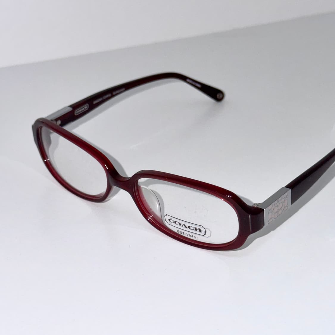 COACH 코치 버건디 안경 상품이미지1