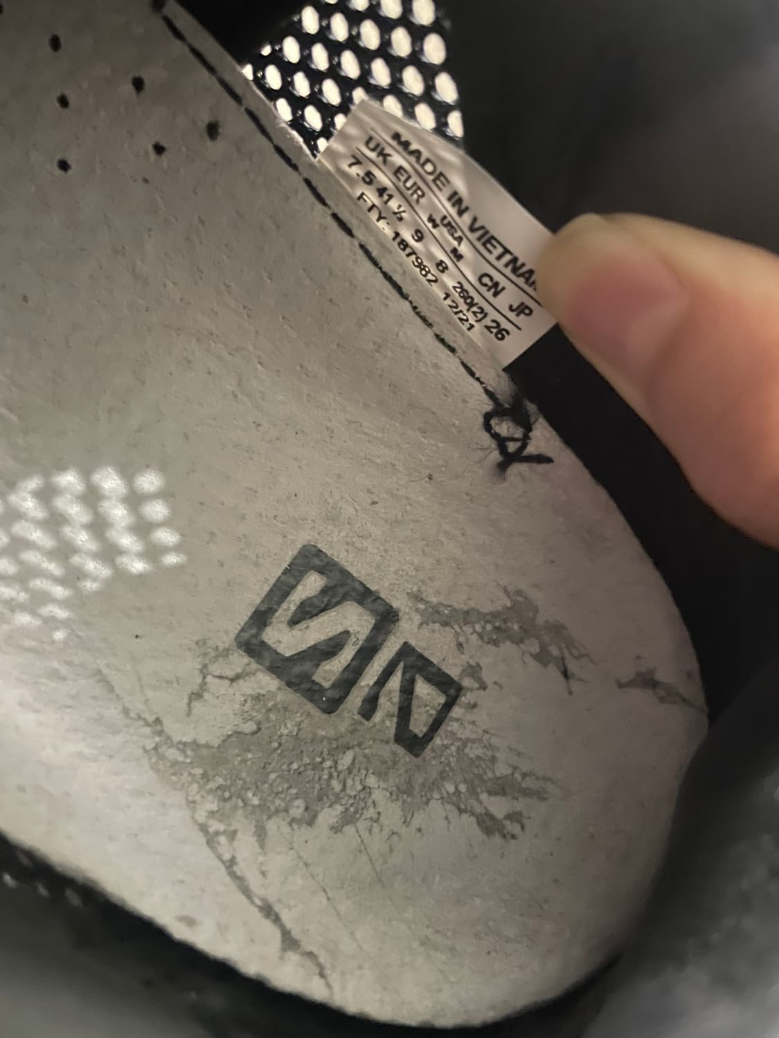 살로몬 테크소닉 블랙260 상품이미지4