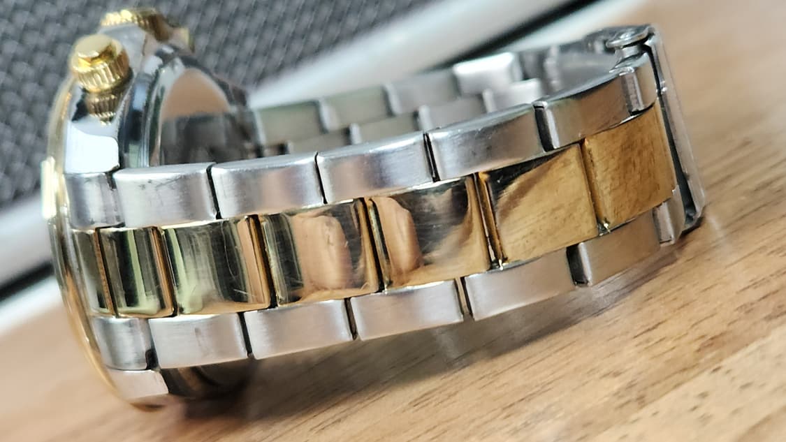 # NIVADA 니바다 남성용 크로노그래프 데이토나 메탈 시계 급처 상품이미지8