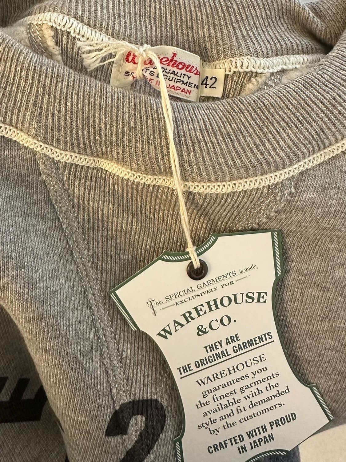 웨어하우스 Lot 401 스웻셔츠 42사이즈 상품이미지1