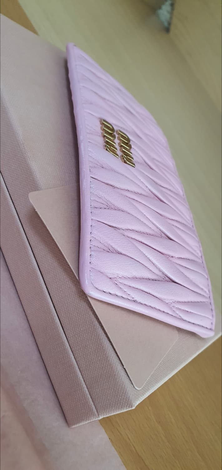 미우미우 마틀라세 카드지갑/지갑 정품A급(보증서O) 상품이미지7