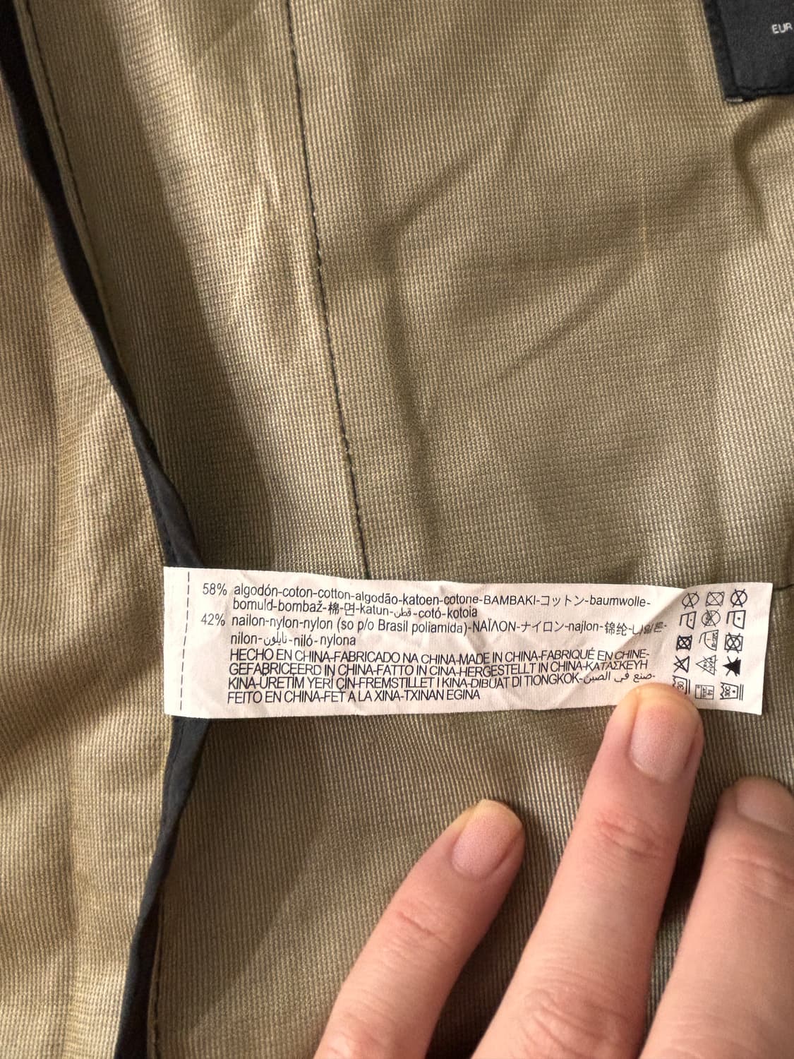 자라에 M-51과 테크웨어를 섞으면 - 나일론 롱파카 코트 블랙 상품이미지8