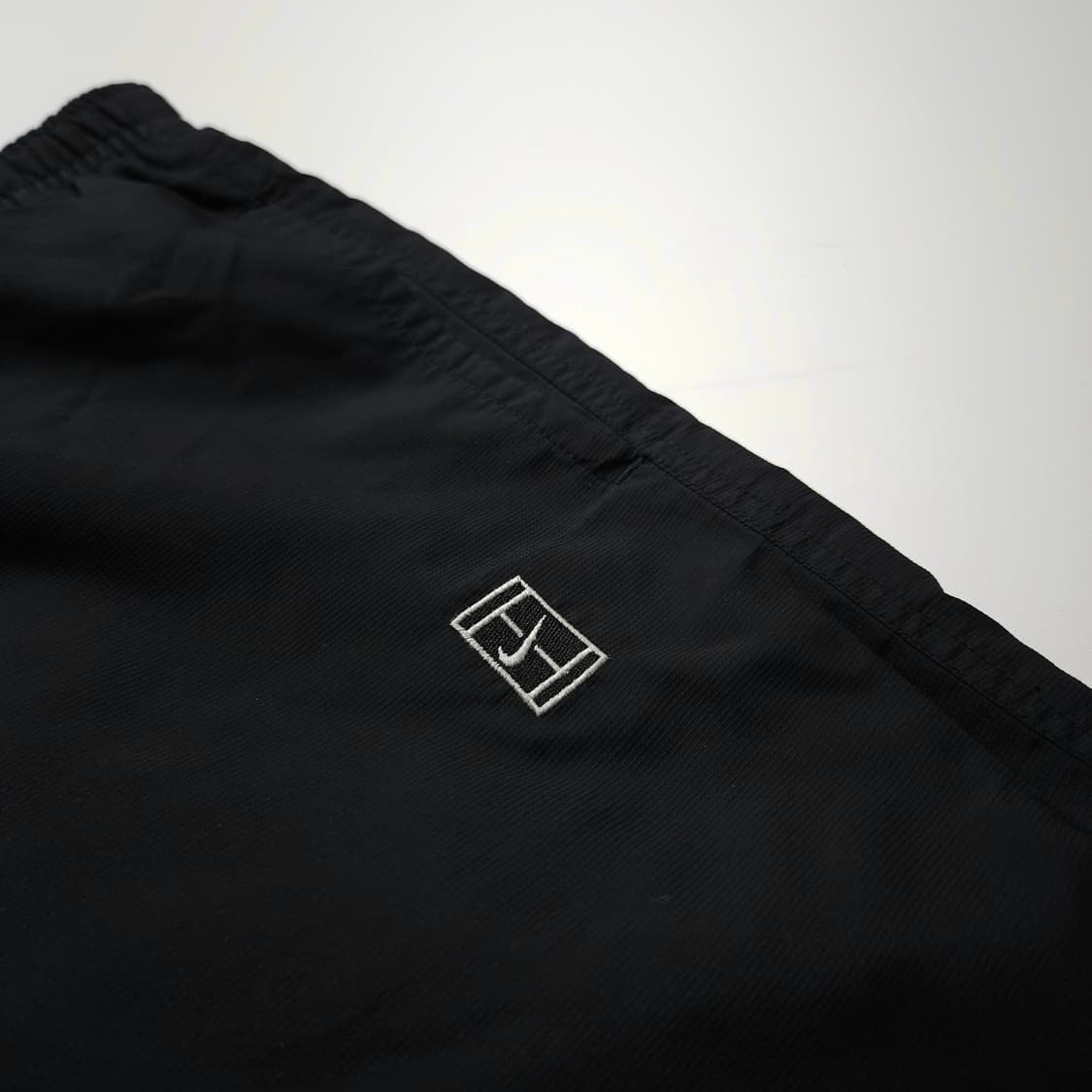 나이키 테니스 로고 블랙 우븐 트랙팬츠 (XL) 상품이미지4