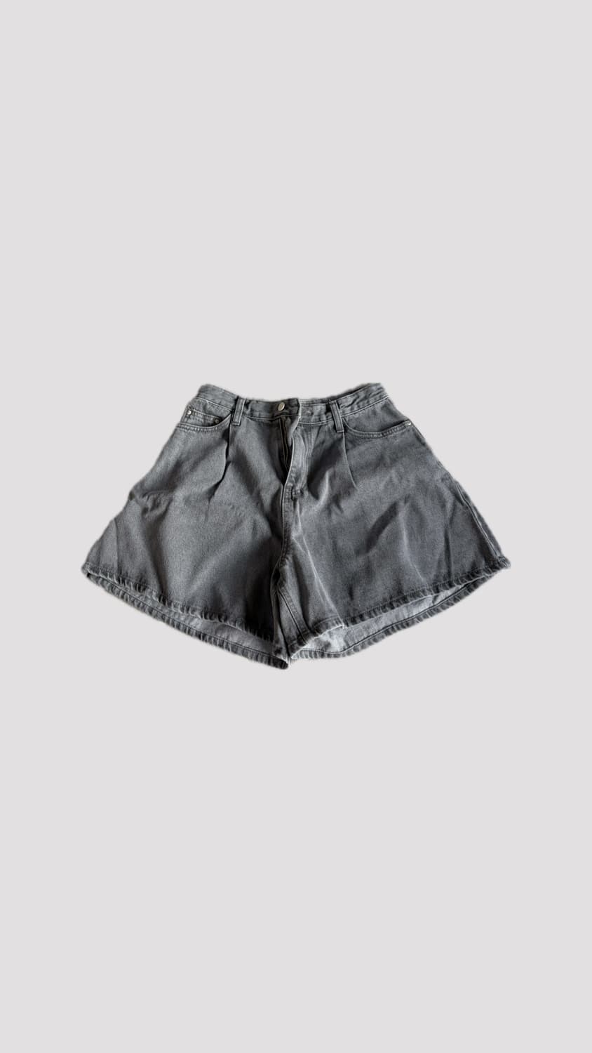 아방 그레이 숏 데님 상품이미지1