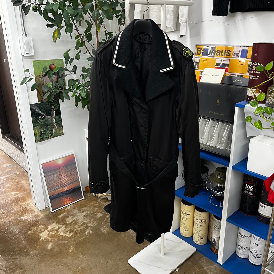 스톤아일랜드 벨티드 트렌치코트 M 상품이미지1