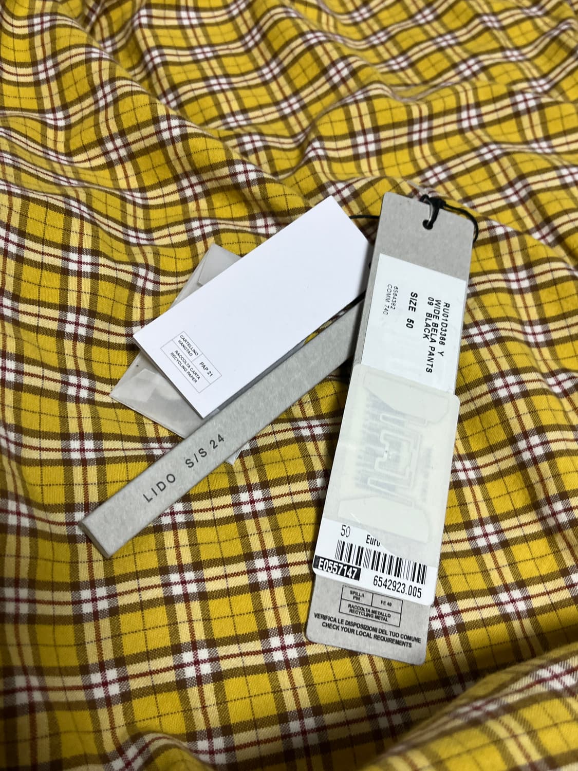 릭오웬스 게스 벨라 와이드 팬츠(50) 상품이미지7