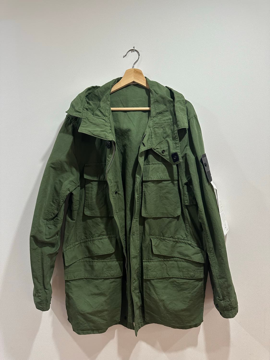 스톤아일랜드 카키 야상 자켓 상품이미지7