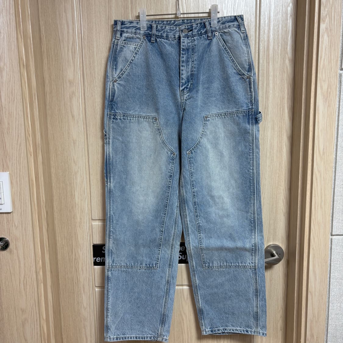 THISISNEVERTHAT 데님 카펜터 팬츠 연청 상품이미지1