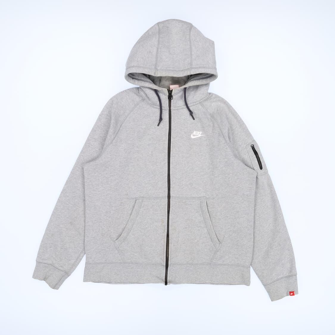 [XL] 나이키 포켓 그레이 후드 집업 자켓 N7068 상품이미지1