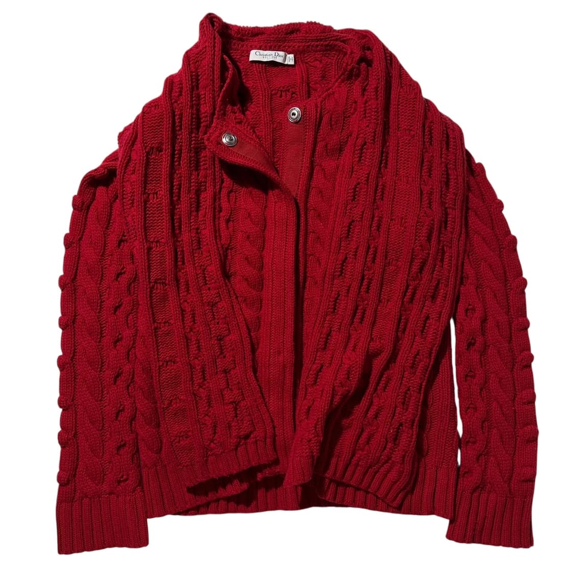 (매장판) 크리스챤 디올 부띠끄 울 캐시미어 케이블 니트 자켓 가디건 상품이미지2