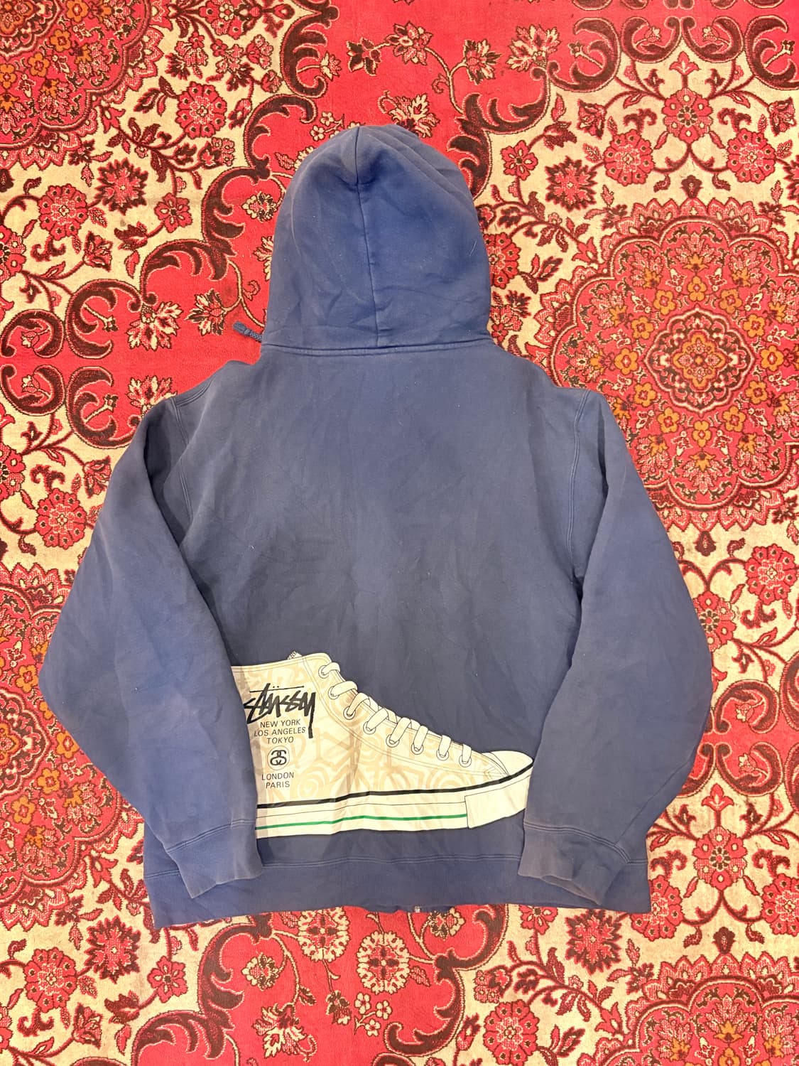 Stüssy Graphic Zip-up Hoodie 상품이미지2