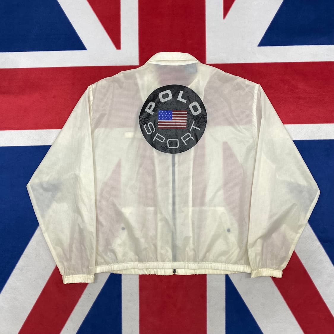 90s 폴로스포츠 나일론 스윙톱자켓 XL  상품이미지6