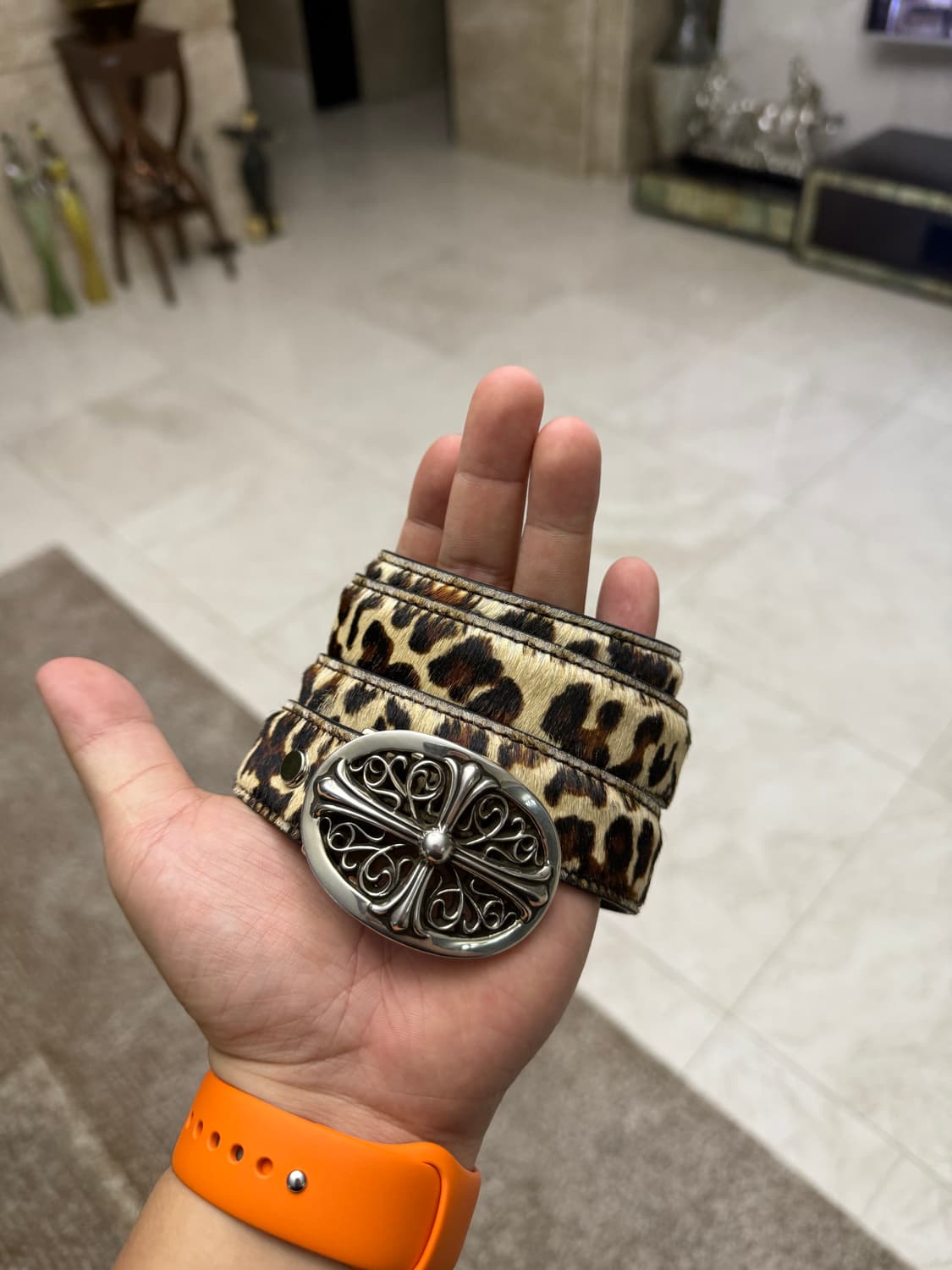 크롬하츠 클래식 오발 벨트 버클 1인치 상품이미지4