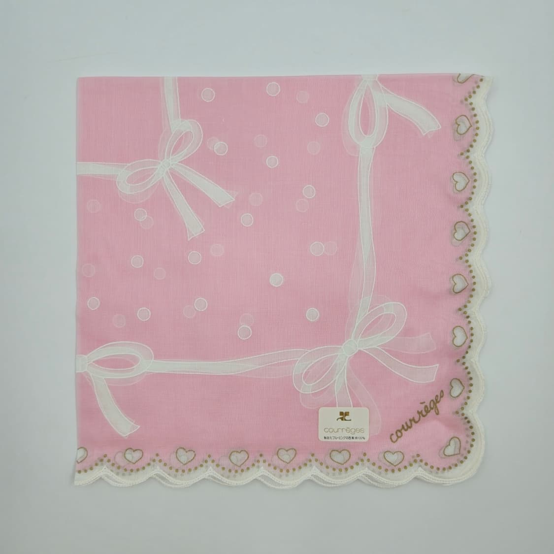 [새상품] courreges 꾸레쥬 손수건 스카프 - 11 상품이미지3