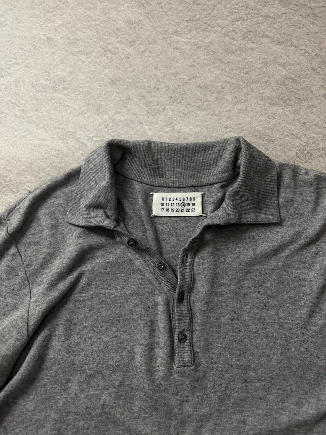 메종 마르지엘라 스티치 PK긴팔티셔츠  상품이미지4