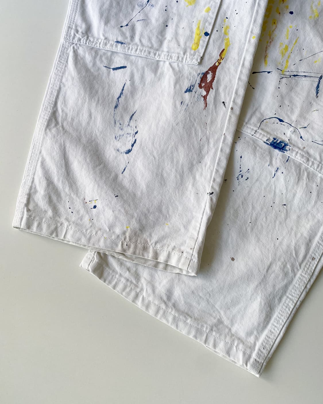 디키즈 더블니 화이트 카펜터 페인터 워크 팬츠 상품이미지7