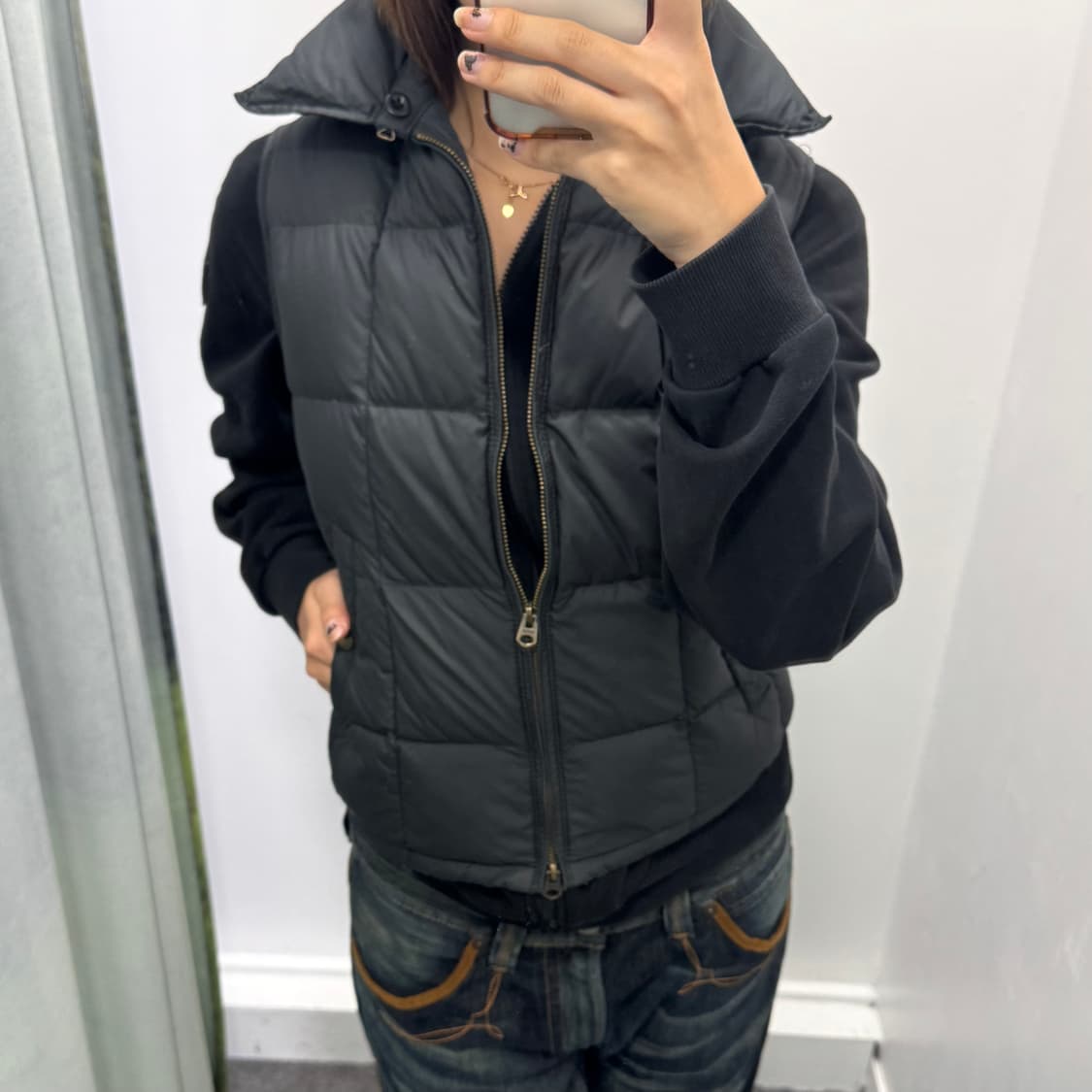 랄프로렌 블랙 패딩조끼 상품이미지4