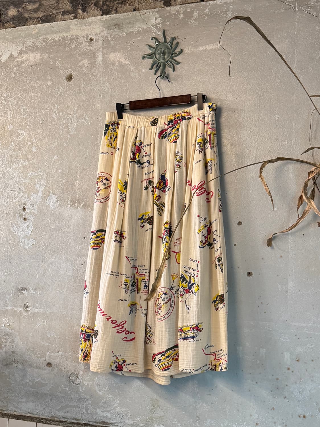 26-30 ) As rabbit California Print Skirt 상품이미지1