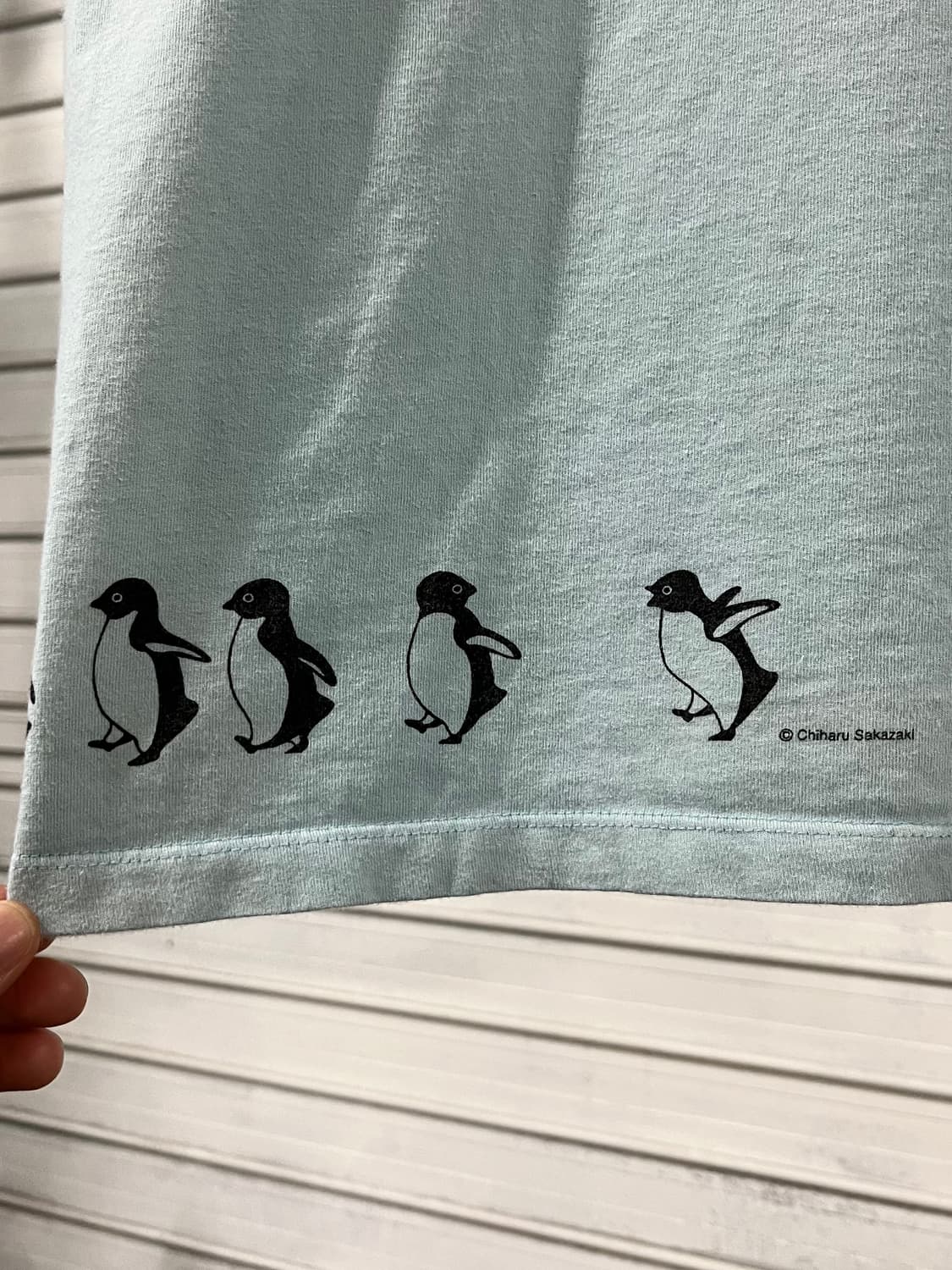 Graniph Suica 🐧 faded tee 상품이미지7