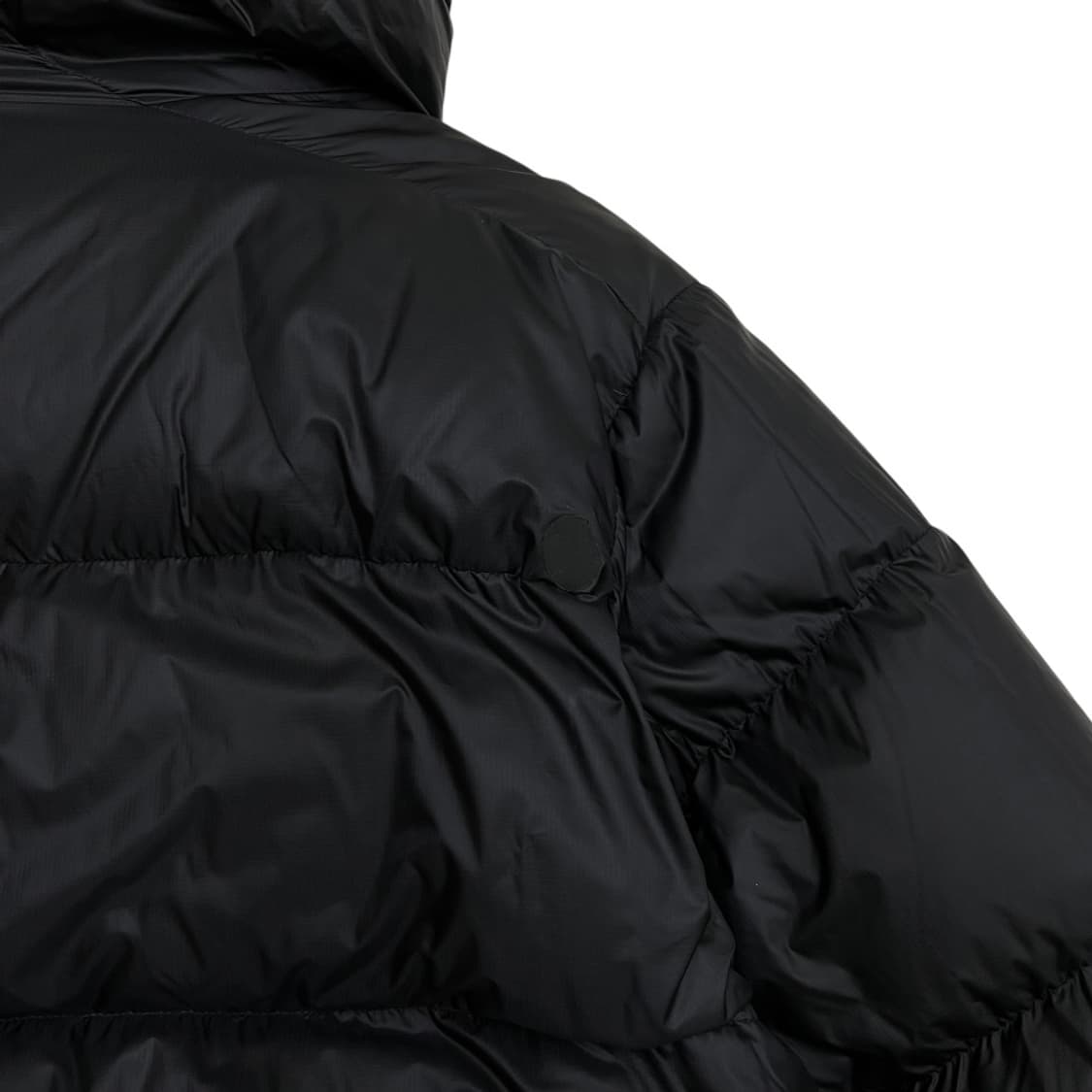 파타고니아 로고 블랙 후드패딩 M 상품이미지6